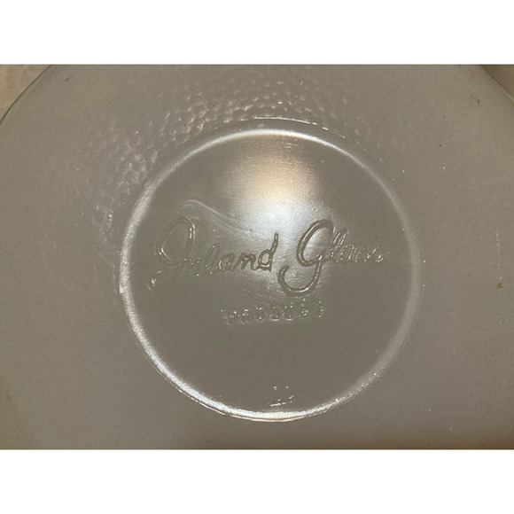 Mid Century STARBURST Baking Dish - MCM Atomic Casserole Glass Bowl - Picture 7 of 7